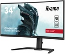 IIYAMA G-MASTER GCB3481WQSU-B1 86,4 cm (34") 3440 x 1440 pixels Eagle incurvé