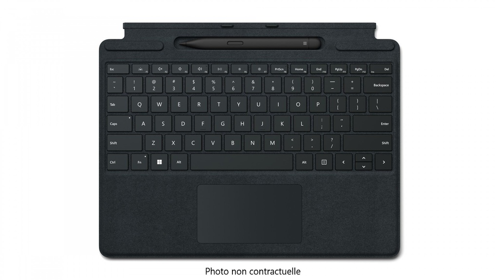 Microsoft 8X8-00144 Surface Pro Signature Clavier et Slim Pen 2 Azerty - Noir  PRO 10