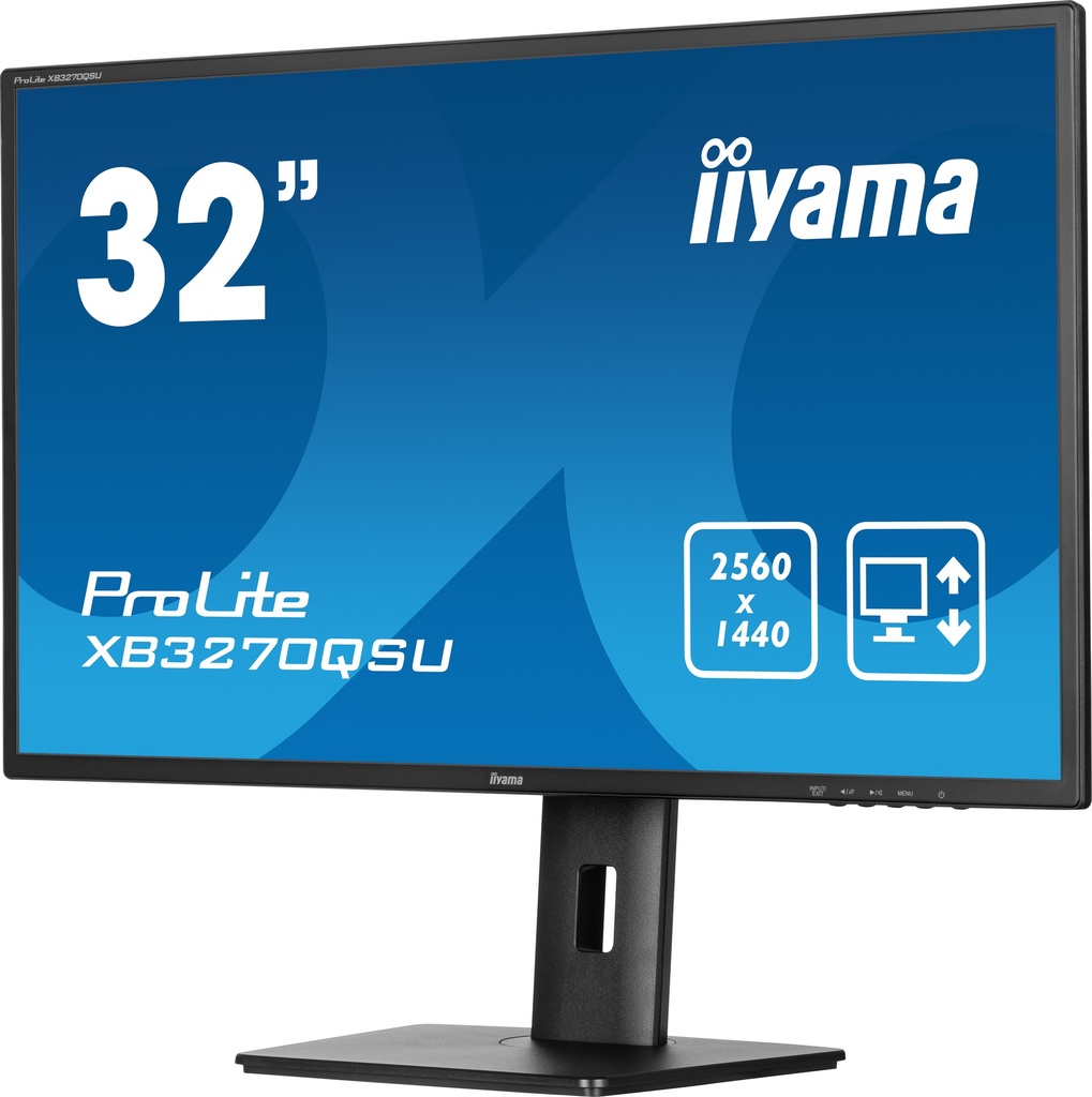 IIYAMA XB3270QSU-B1 81,3 cm (32") 2560 x 1440 pixels Wide Quad HD LED Noir