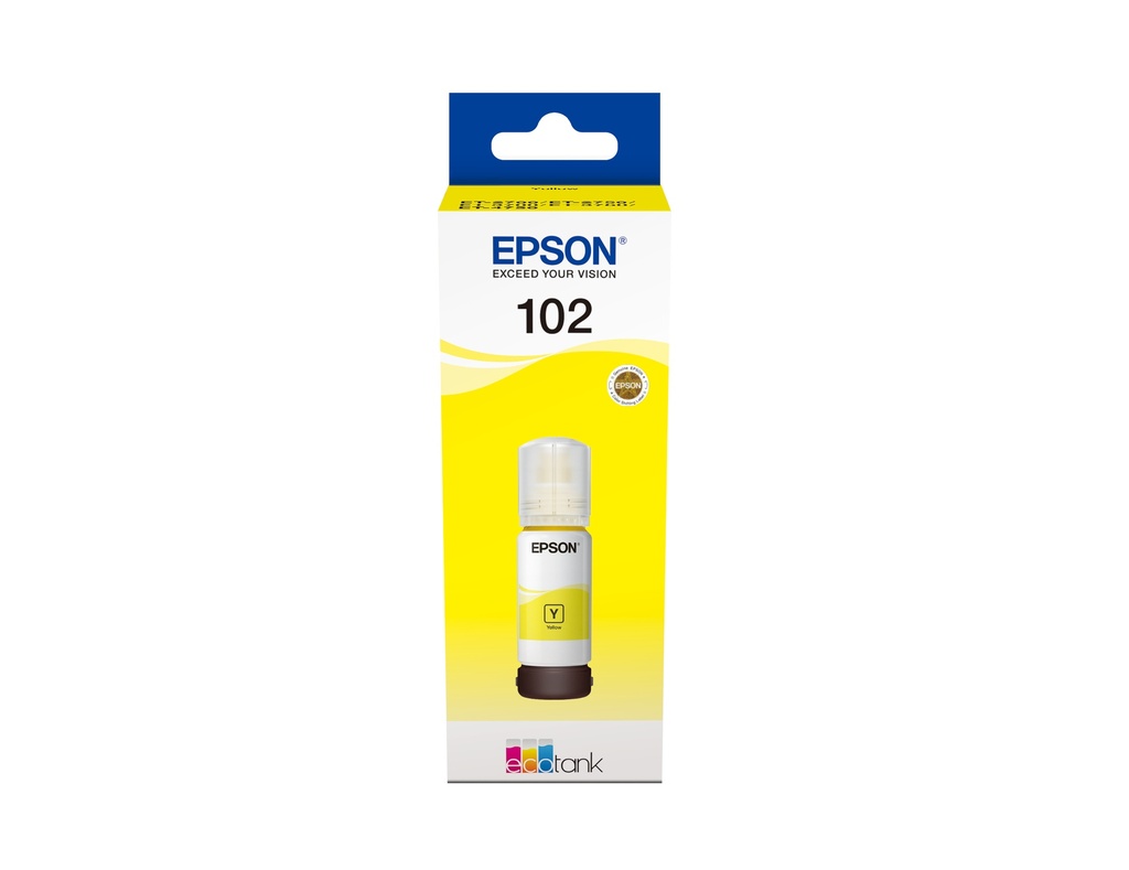 Epson 102 Bouteille d’encre jaune (70 ml) 