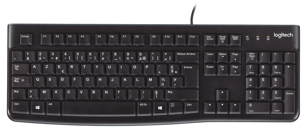 Logitech K120 clavier filaire Usb - 920-002515 (10)