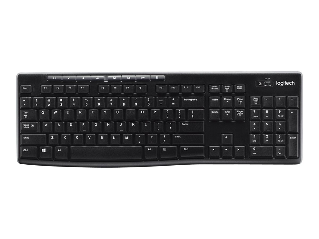 Logitech Wireless Keyboard K270 - 920-003748 (4)