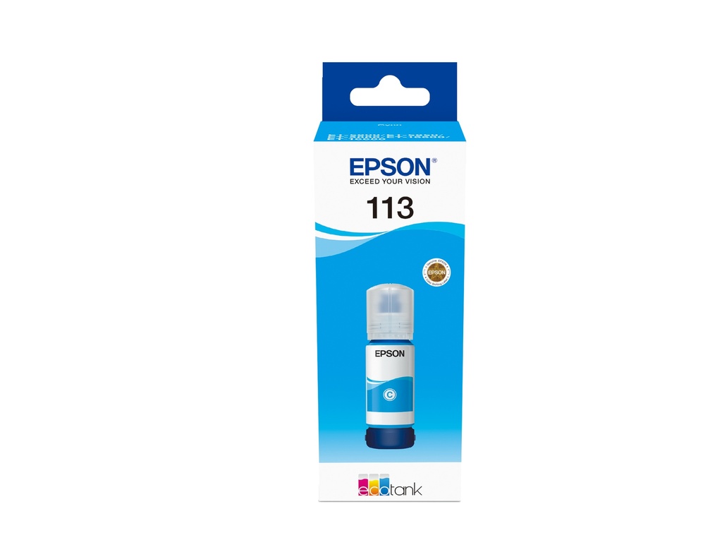 Epson 113 Bouteille cyan EcoTank (70 ml) 6000 Pages 