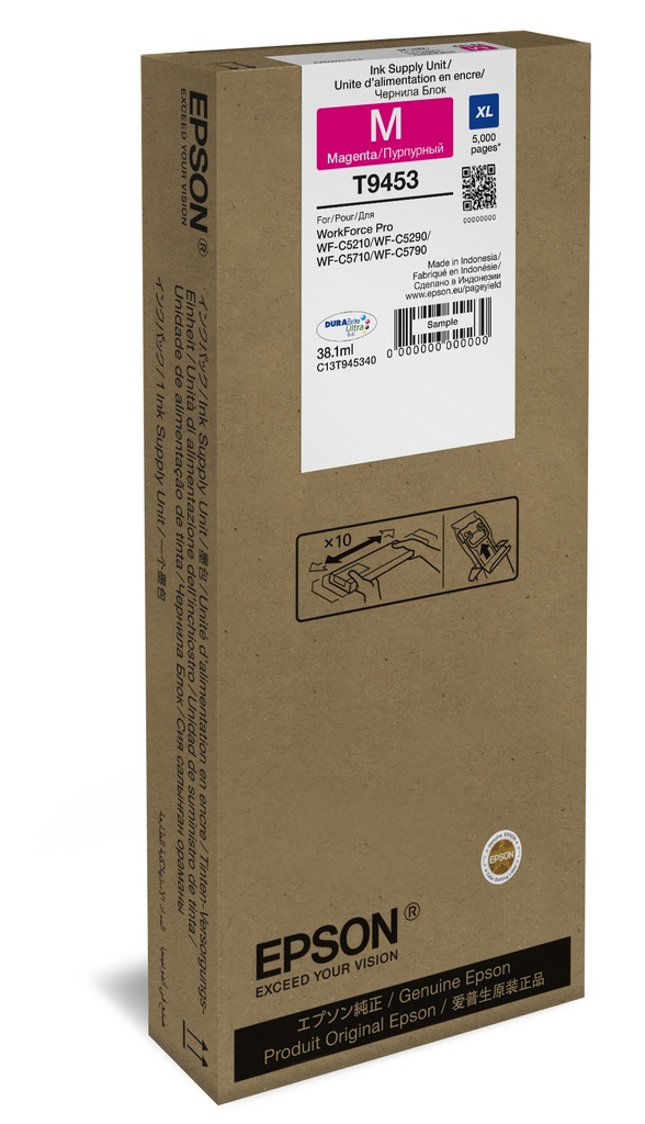 Epson C13T945340 WF-C5xxx Series Cartouche XL Magenta