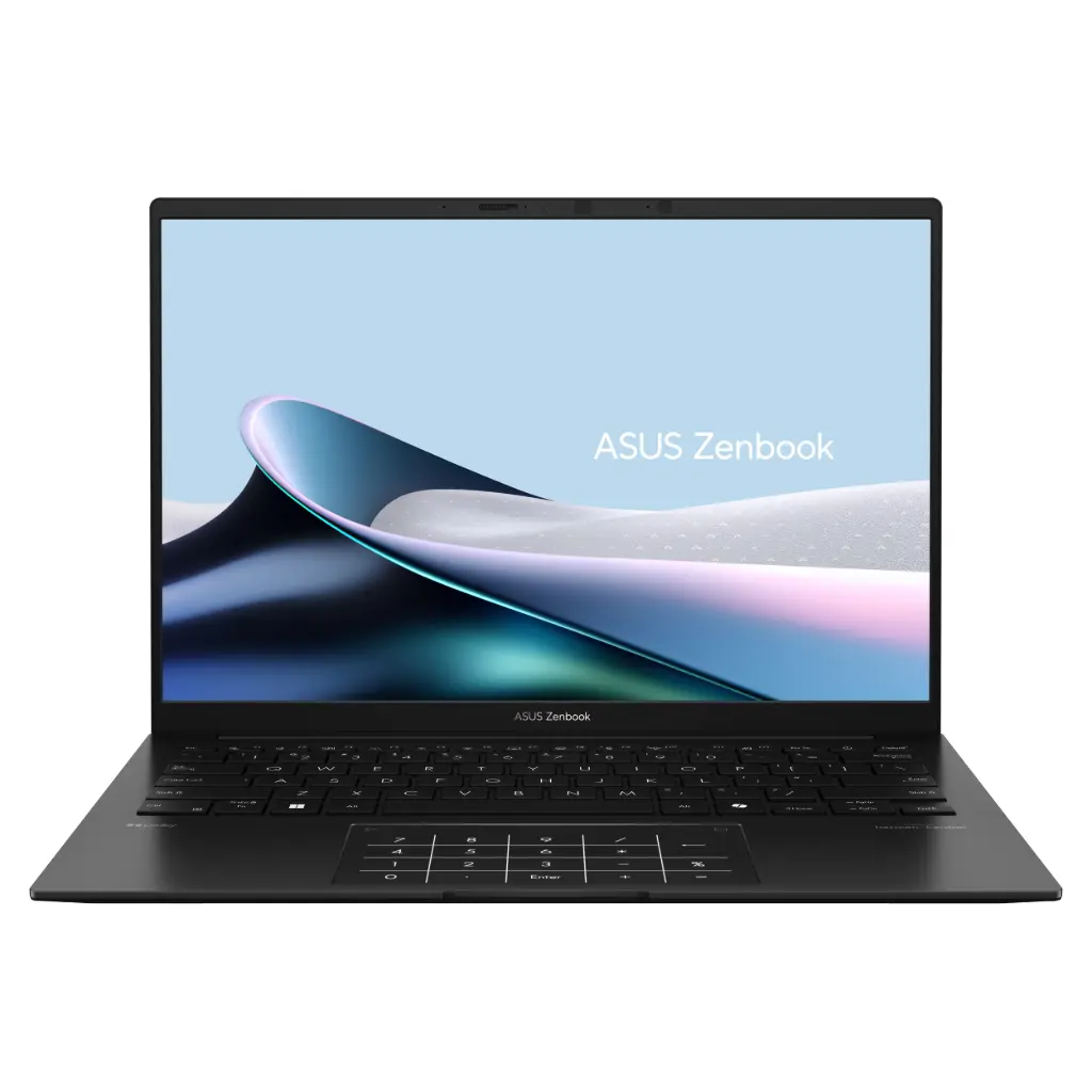  ASUS Zenbook UM3406HA-QD028X Ryzen™ 7 8840HS Ordinateur portable 35,6 cm (14") WUXGA 16 Go LPDDR5x-SDRAM 1 To SSD Wi-Fi 6E (802.11ax) Windows 11 Pro Noir