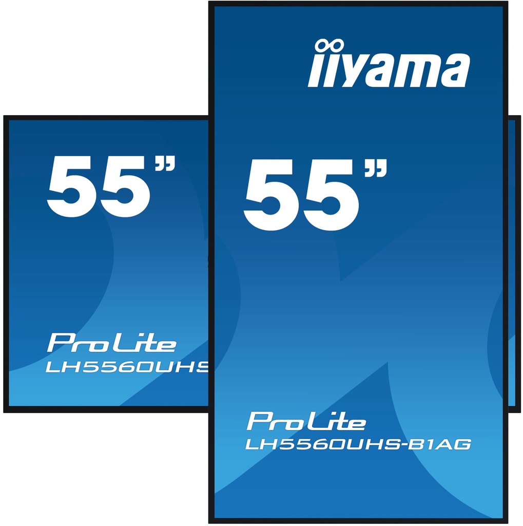 IIYAMA PROLITE LH5560UHS-B1AG + Support Mural