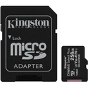 Kingston Micro SDHX 256 Go Classe 10 100 Mo/s + Adaptateur SD