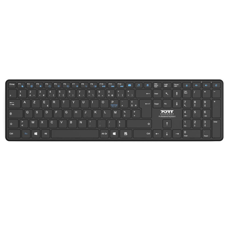 PORT Clavier sans fil Bluetooth® Rechargeable 900903-R-FR