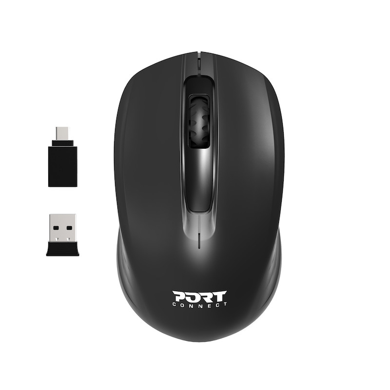 PORT Souris sans fil 2.4GHz Ambidextre 900508