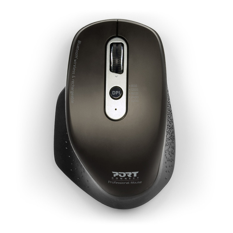 PORT Souris sans fil 2.4GHz Bluetooth® Rechargeable Executive 900716