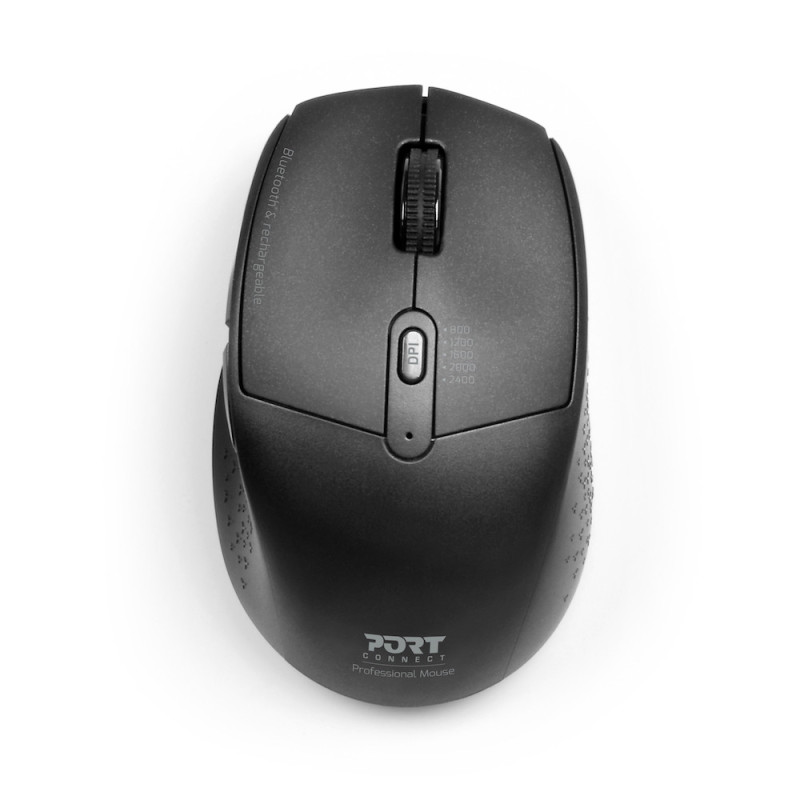 PORT Souris sans fil 2.4GHz Bluetooth® Rechargeable PRO 900715