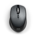 PORT Souris sans fil 2.4GHz Silencieuse Noir 900713