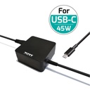 PORT Alimentation secteur USB-C 65W & 1 port USB-A 2.4A 900097