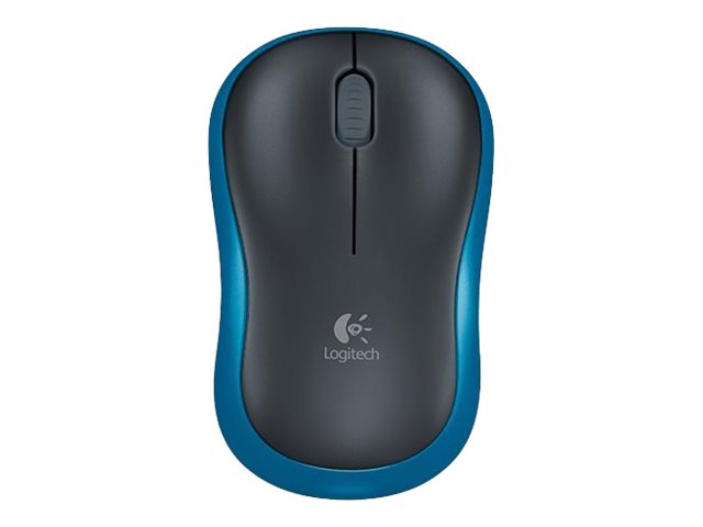 Logitech M185 Noire/Bleue - souris sans fils - 910-002239 (10)