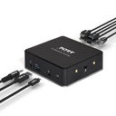 PORT Station d'accueil bureau 2 X 2K USB-C 7 périphériques 85W  901908