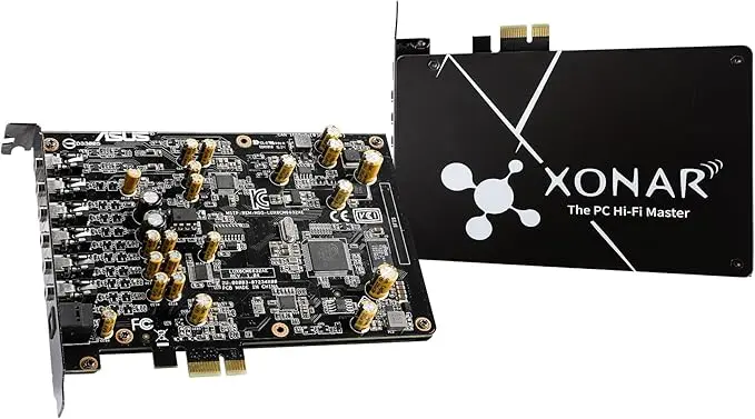 ASUS Xonar SE 5.1 PCI-E Gaming Sound Card with 192kHz/24-bit Hi-Res Audio