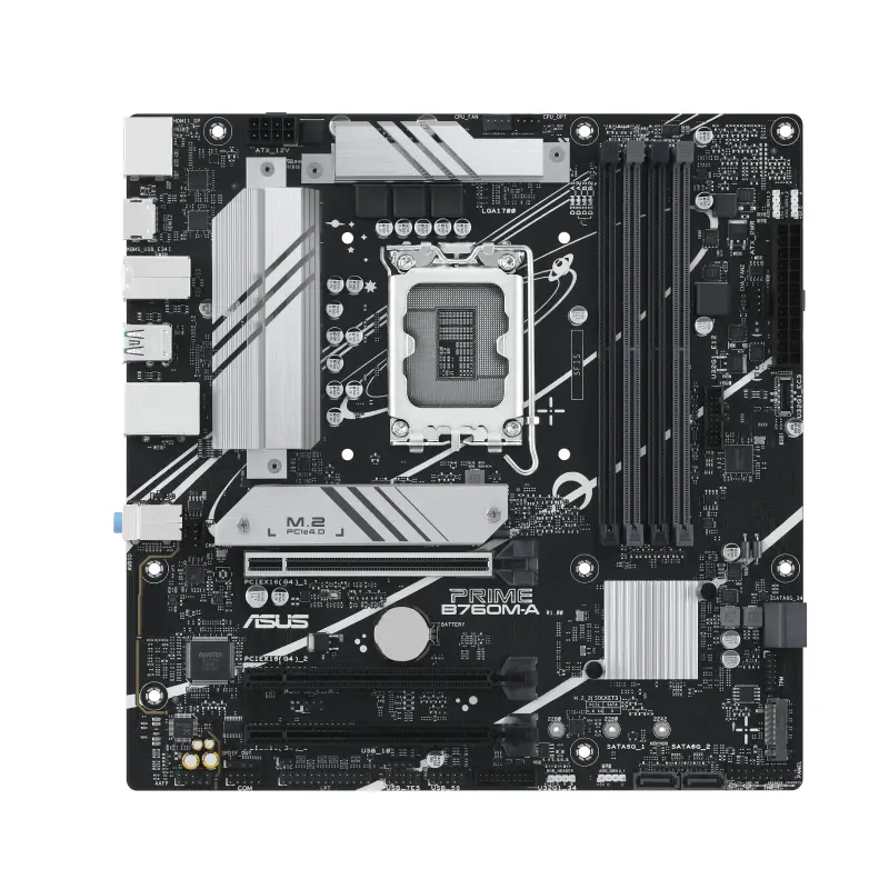 ASUS PRIME B760M-A-CSM LGA1700 mATX MB 4xDDR5 4xSATA 2xM.2