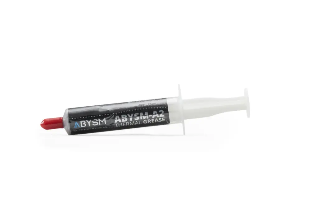 Abysm Gaming 834102 Pâte de montage thermiqueA2 4 g - Conductivité thermique 5 W/m·K - Densité relative 2,6 g/cm³