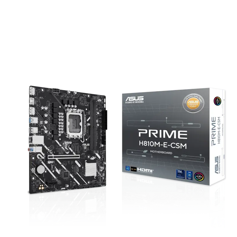 PRIME H810M-E-CSM Support Intel® Core™ Ultra Processors (Series 2) , LGA1851