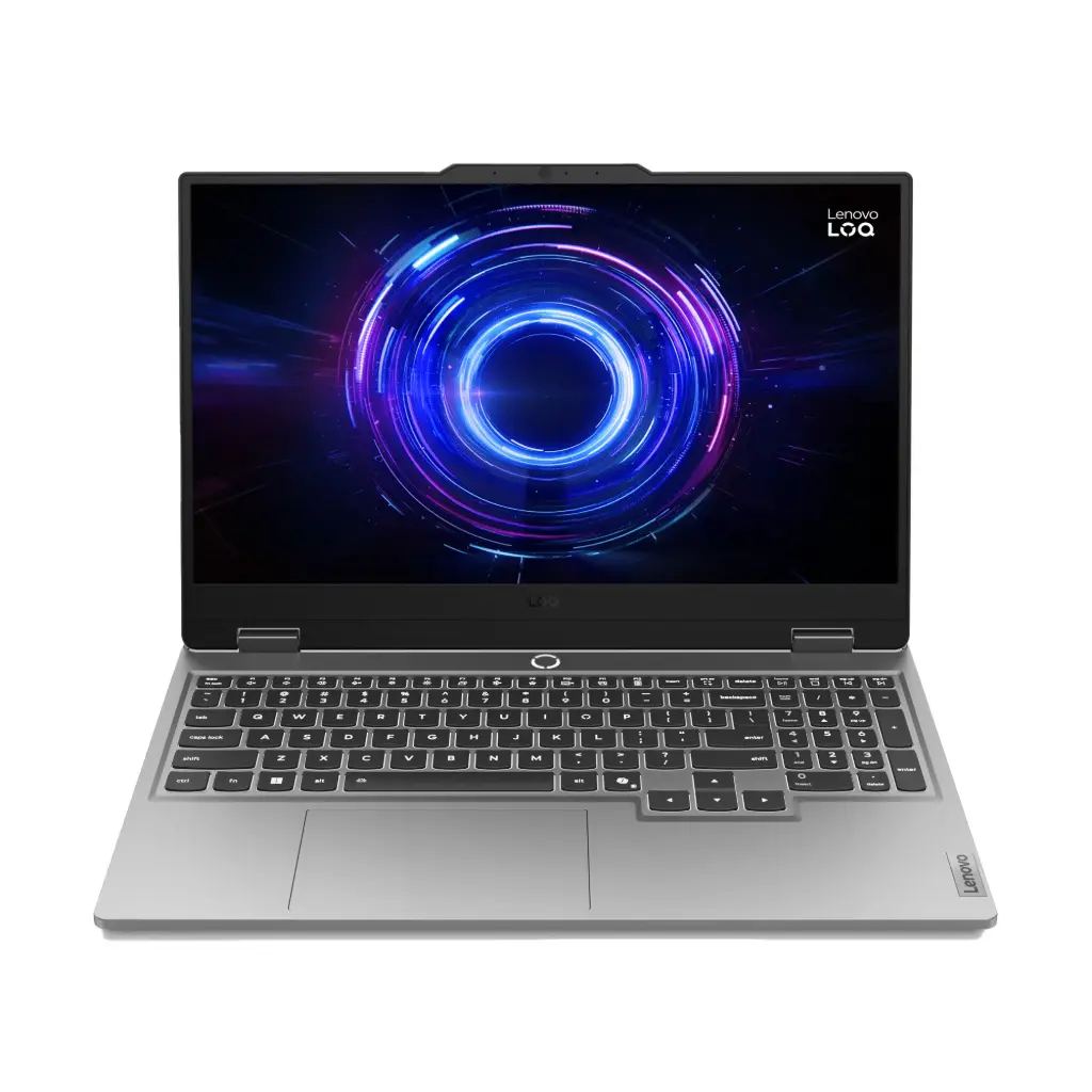 Lenovo LOQ 15IRX10 - Gaming 15.6'' FHD - Intel Core i5-13450HX -  16Go DDR5 - SSD 512Go - NVIDIA RTX 5060 8GB - sans OS - Clavier rétroéclairé 83JE001QFR