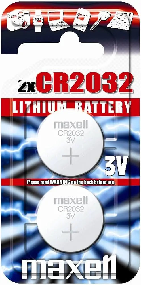  Maxell Lot de 2 piles bouton au lithium 3V CR2032