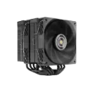 Mars Gaming MCPU-X26PRO - TDP jusqu'à 350 W - 6 caloducs - 2 ventilateurs PWM de 120 mm - 2 300 tr/min - Câble antibruit - Anti-vibrations - 122 x 122 x 158 mm - Noir