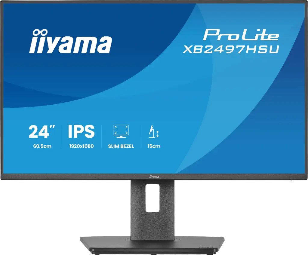 IIYAMA ProLite XB2497HSU-B1 écran plat de PC 60,5 cm (23.8") 1920 x 1080 pixels Full HD LED Noir