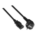 Aisens A132-0169 Câble d'alimentation CEE7/M-C13/H - 5 m - 100 % cuivre pur AWG18 - Couleur : noir