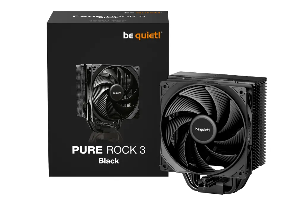 be quiet! PURE ROCK 3 Black  BK039         