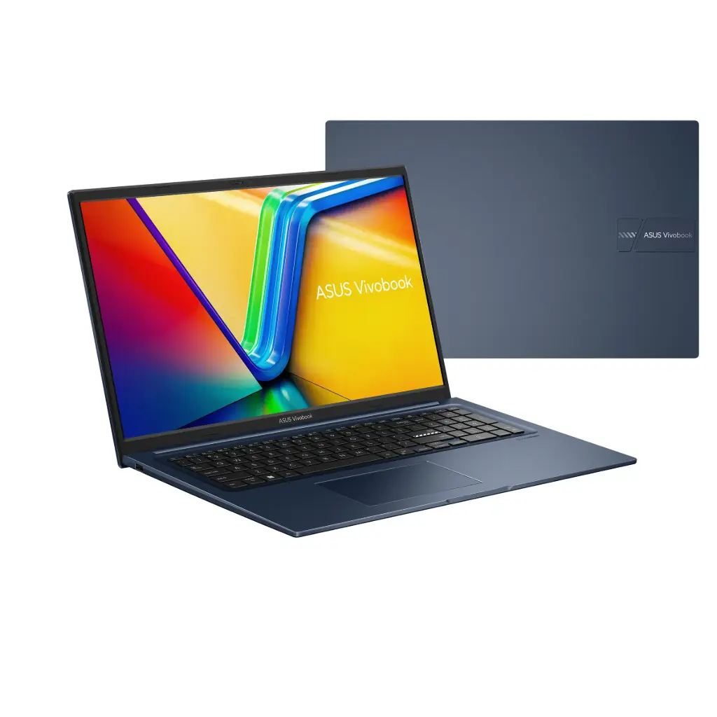 ASUS Vivobook X1704VA-ISCAU1017 - 17.3" Full HD - Core 5 120U - 16 Go DDR5 - 512 Go SSD NVMe - Quiet Blue - FreeDOS - Sac + souris