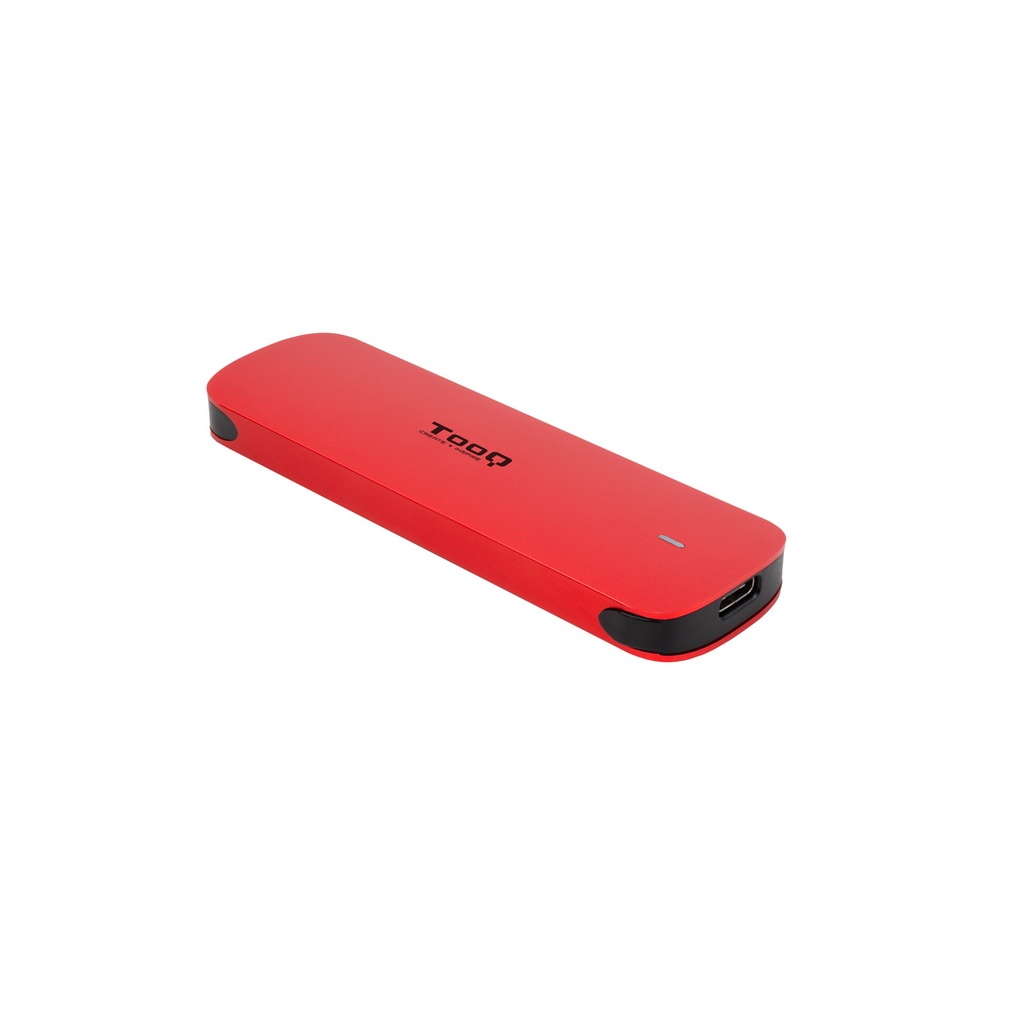 Tooq TQE-2201R Boîtier externe SSD M.2 NVMe USB-C Rouge