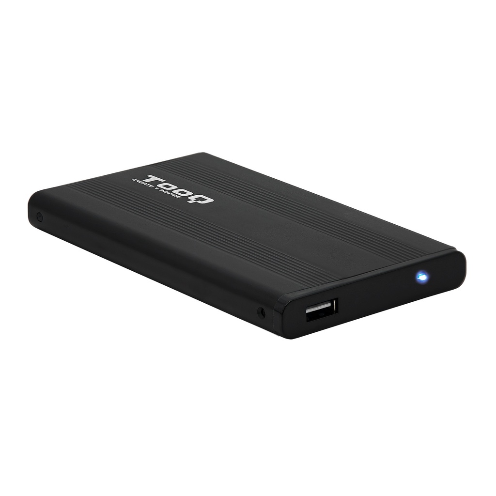 Tooq TQE-2510B Boîtier externe HDD 2.5" SATA I/II/III vers USB 2.0