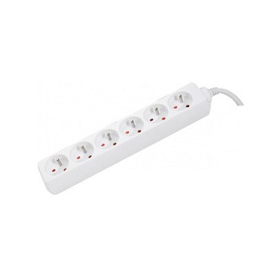 UPTEC - Multiprise 2P T 6 prises - 1.5m