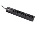 Infosec S5 Black Line II - Parasurtenseur 5 Prises FR