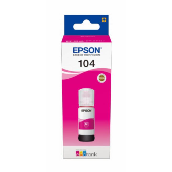 Epson 104 Bouteille d’encre magenta EcoTank (65 ml) 