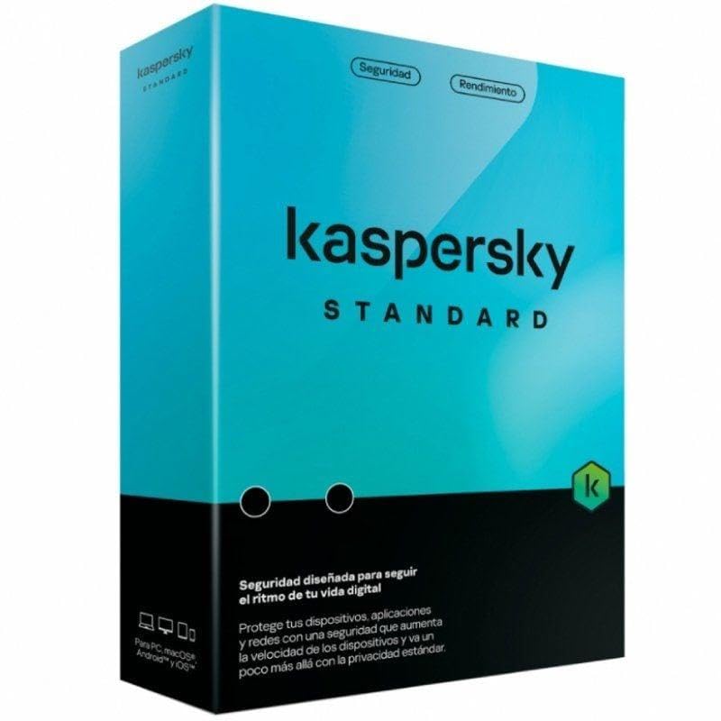 Kaspersky Standard antivirus 3 postes / 1 an