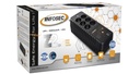 Infosec Z2 EX 700 - Onduleur Off-Line 700 VA 6 Prises FR/SCHUKO