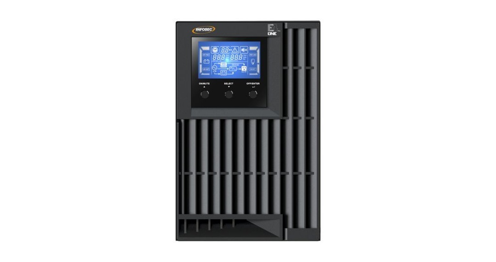 Infosec E4 Pro One 3000 Onduleur On Line Double Conversion 3000 VA 4 IEC 1 FR   