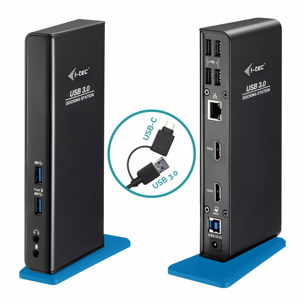 i-tec USB 3.0/USB-C Dual HDMI Docking Station	U3DUALHDMIDOCK