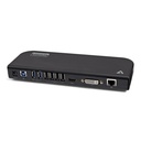 V7 UDDS2 station d'accueil USB 2.0 Noir