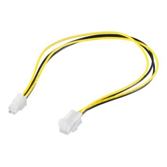Rallonge de câble d'alimentation P4 (F) pour alimentation P4 (M) - 37 cm