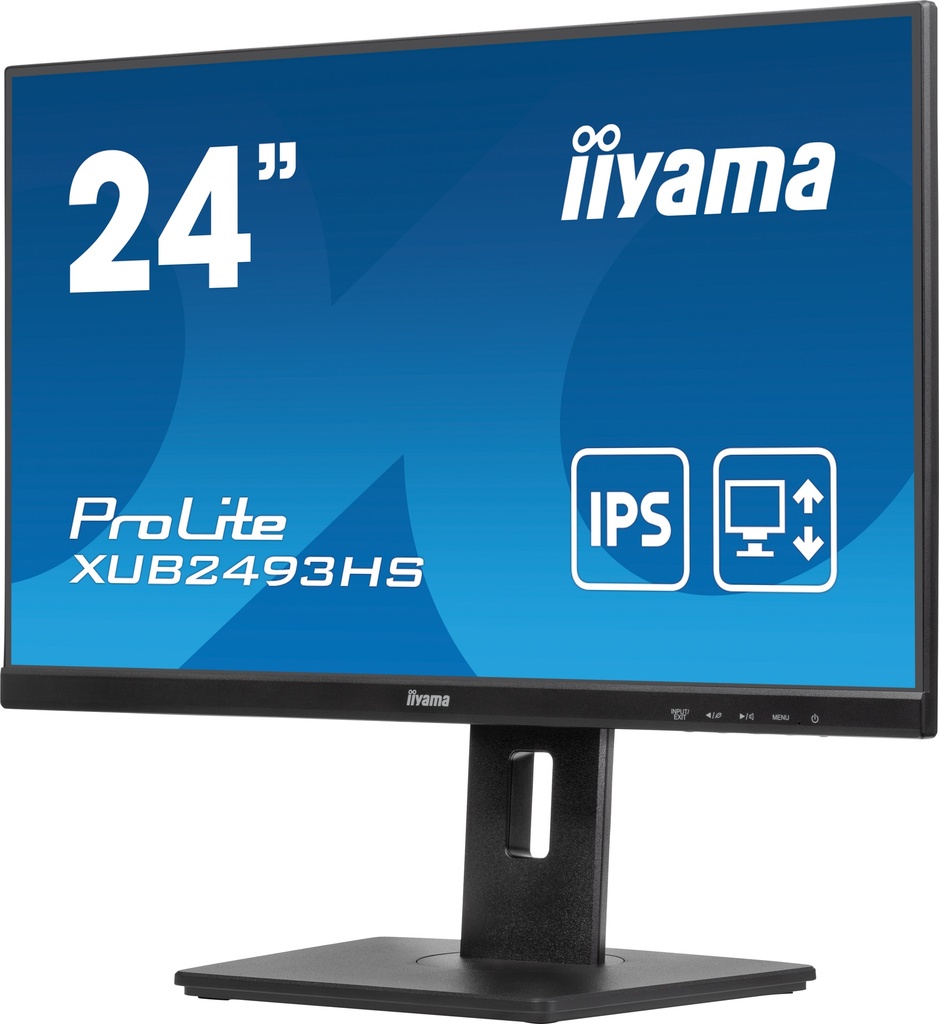 IIYAMA XUB2493HS-B6 Dalle IPS - 100 Hz HDMI-DP HP PIVOT