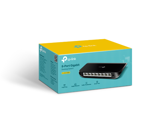 [SWI0002] Tp-Link TL-SG1008D Switch de bureau 8 ports Gigabit