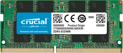 [MEM0006] Crucial - 8 Go - DDR4-3200 1,20 V - Non-ECC SoDIMM