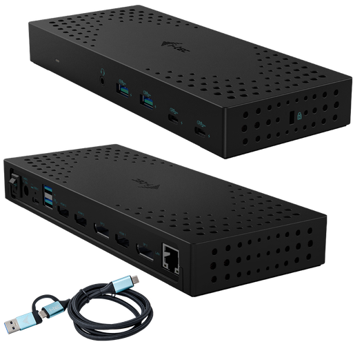 [STA0011] i-tec CATRIPLE4KDOCKPD2 USB 3.0 / USB-C / Thunderbolt, 3x 4K Docking Station Gen 2 + Power Delivery 100W