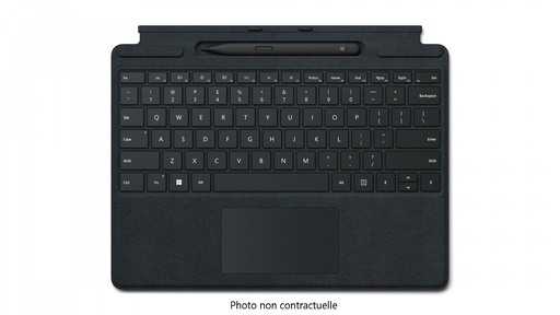 [ACCTAB0013] Microsoft 8X8-00144 Surface Pro Signature Clavier et Slim Pen 2 Azerty - Noir  PRO 10