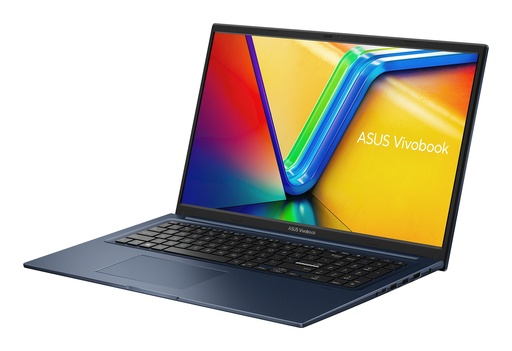 [PCPOR0063] ASUS Vivobook X1704ZA-AU249W 17.3" Full HD - Core i3-1215U - 8 Go DDR4 - 512 Go SSD NVMe - Quiet Blue - Win 11 Home