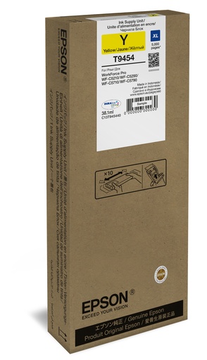 [CON0015] Epson C13T945440 WF-C5xxx Series Cartouche XL Yellow