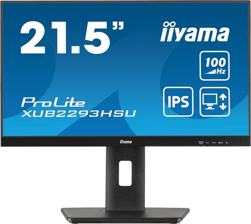 [MON0085] IIYAMA XUB2293HSU-B7 IPS HP DP-HDMI HUB USB Pivot
