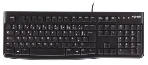 [CLA0001] Logitech K120 clavier filaire Usb - 920-002515 (10)